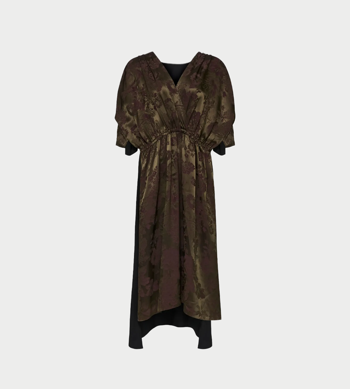 MM6 MAISON MARGIELA - Jacquard Midi Dress Green