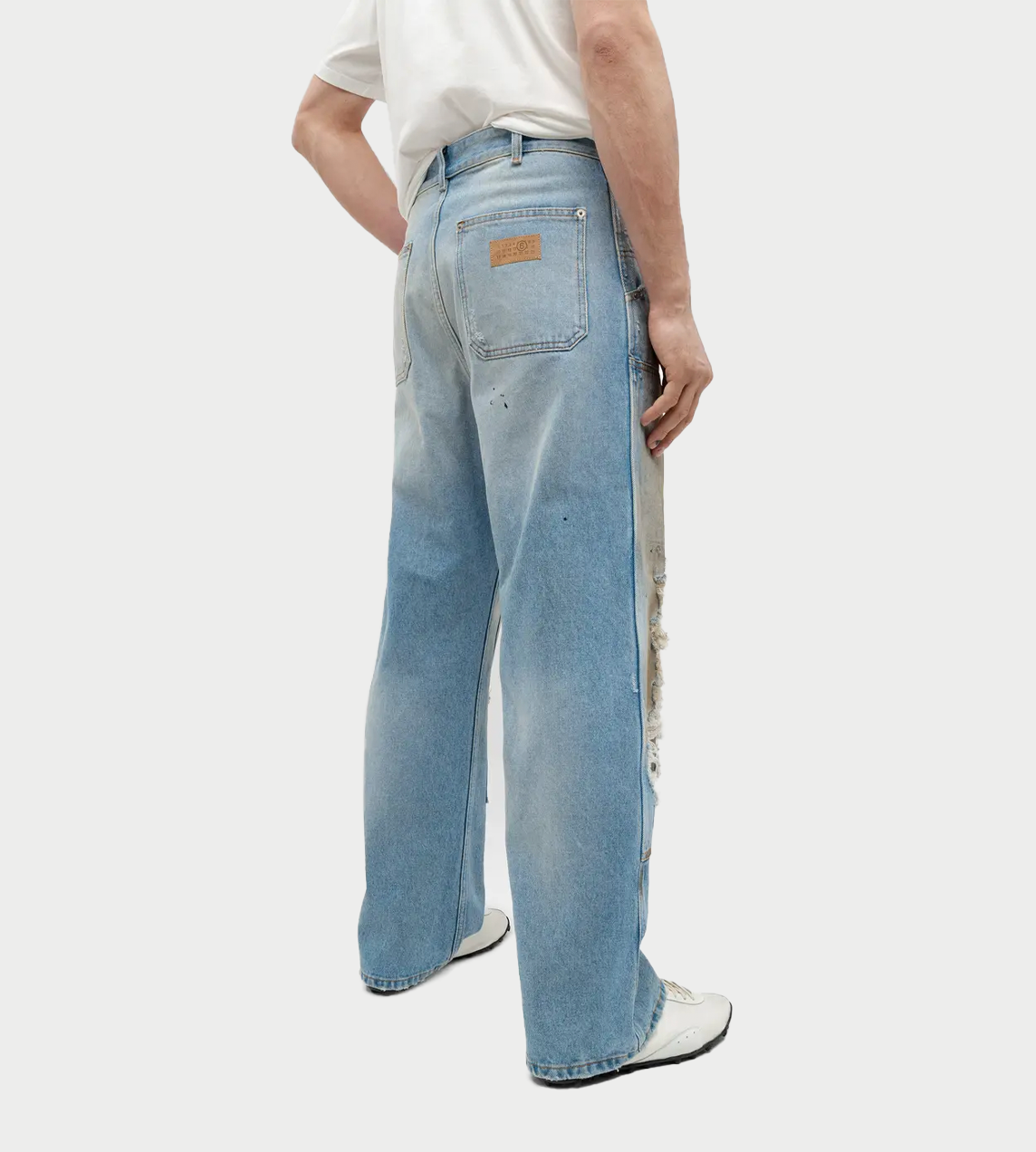 MM6 Maison Margiela - Distressed Jeans Blue