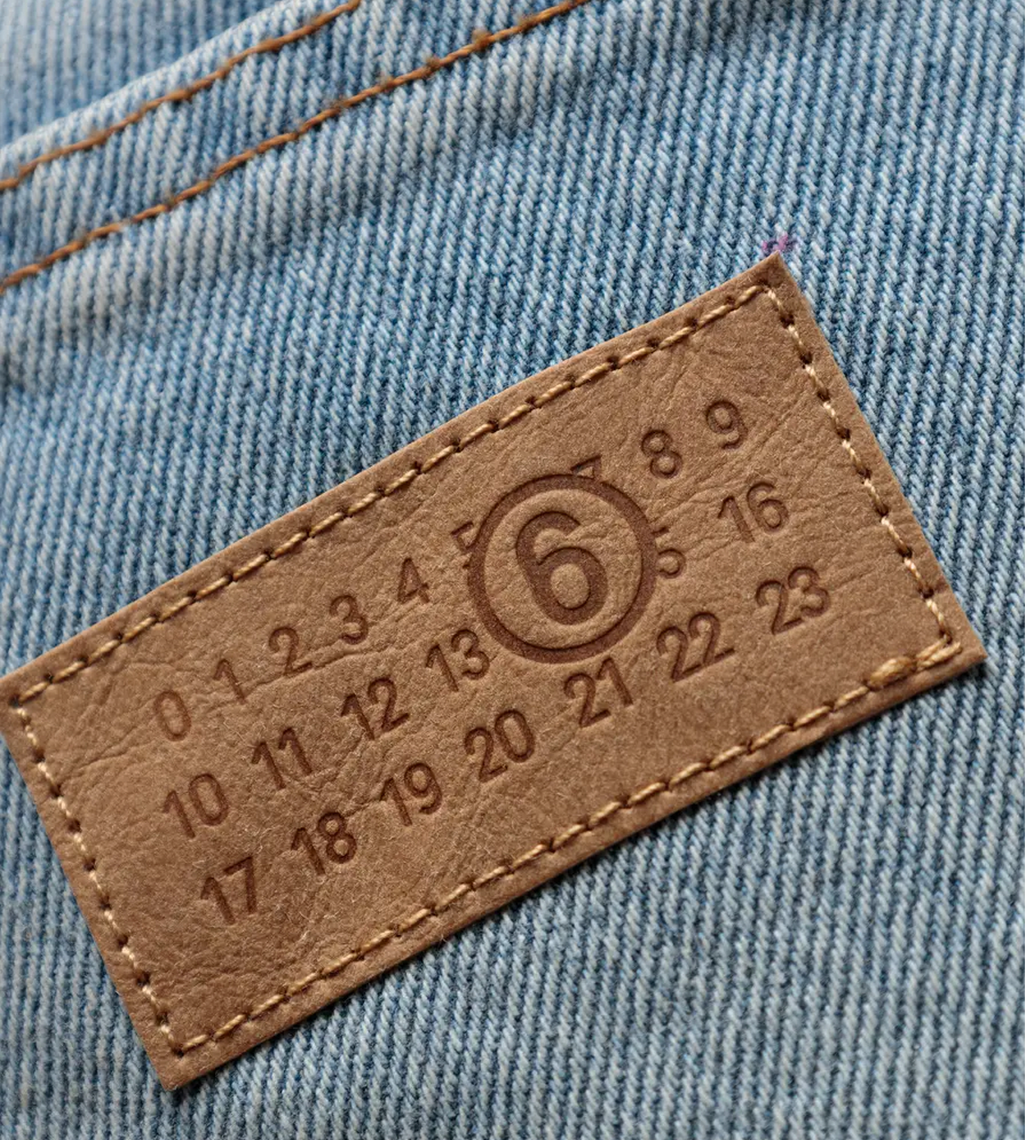 MM6 Maison Margiela - Distressed Jeans Blue