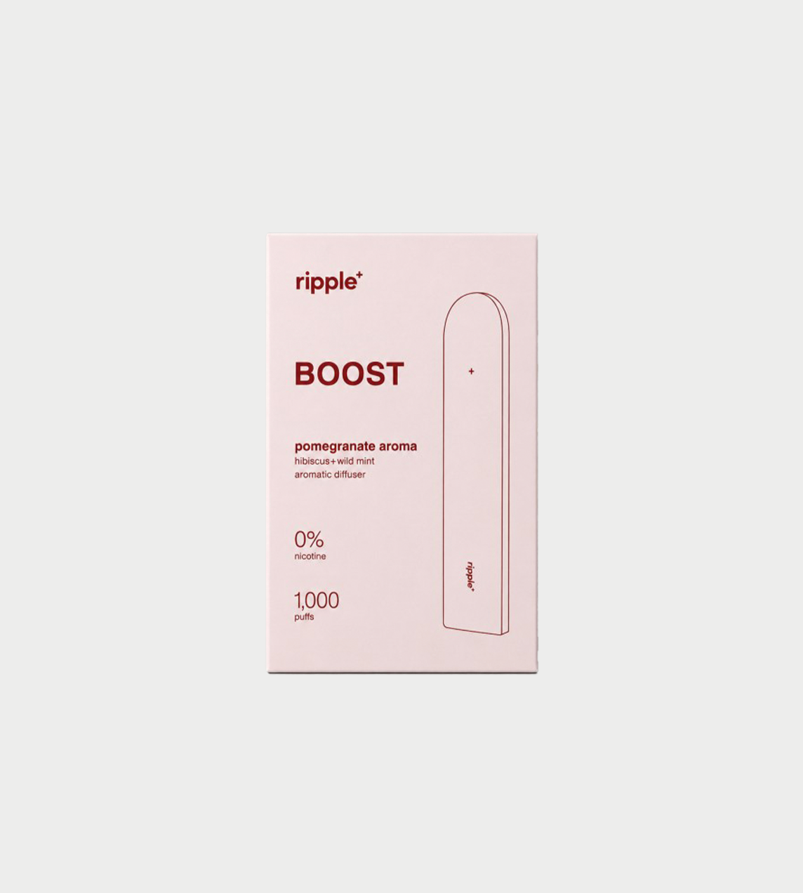 Ripple - Plant-Powered puffs Boost/Pomegranate