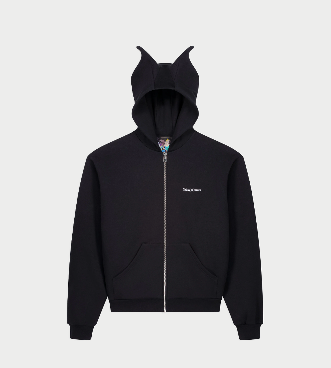 COPERNI - Maleficent Zip Up Hoodie Blk