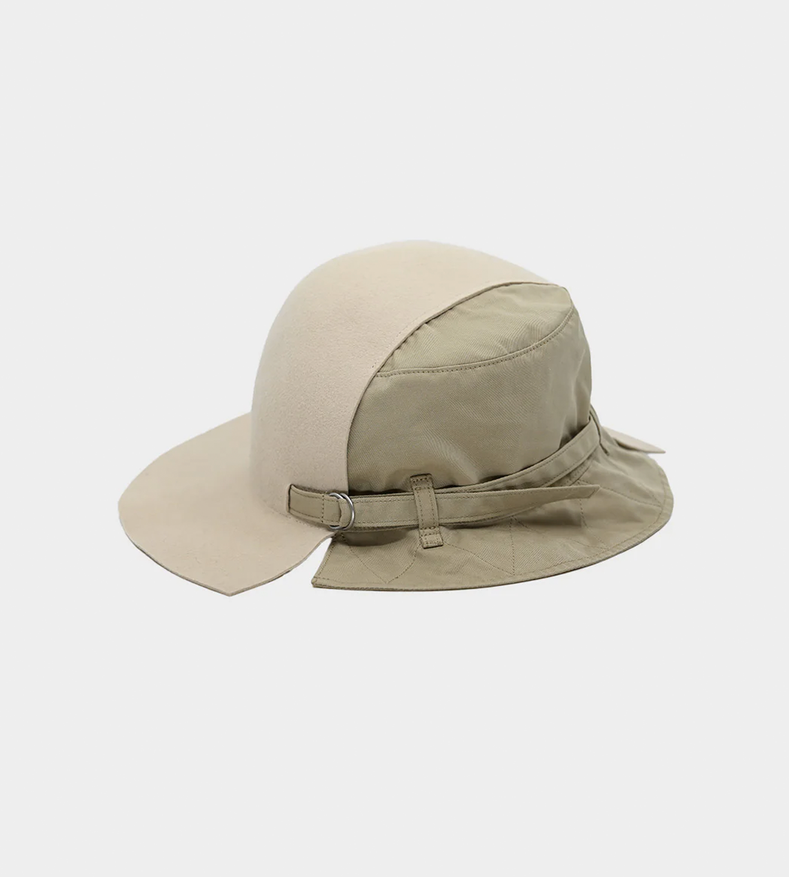 Kijima Takayuki - Ivory Half Bucket Half Fedora Hat