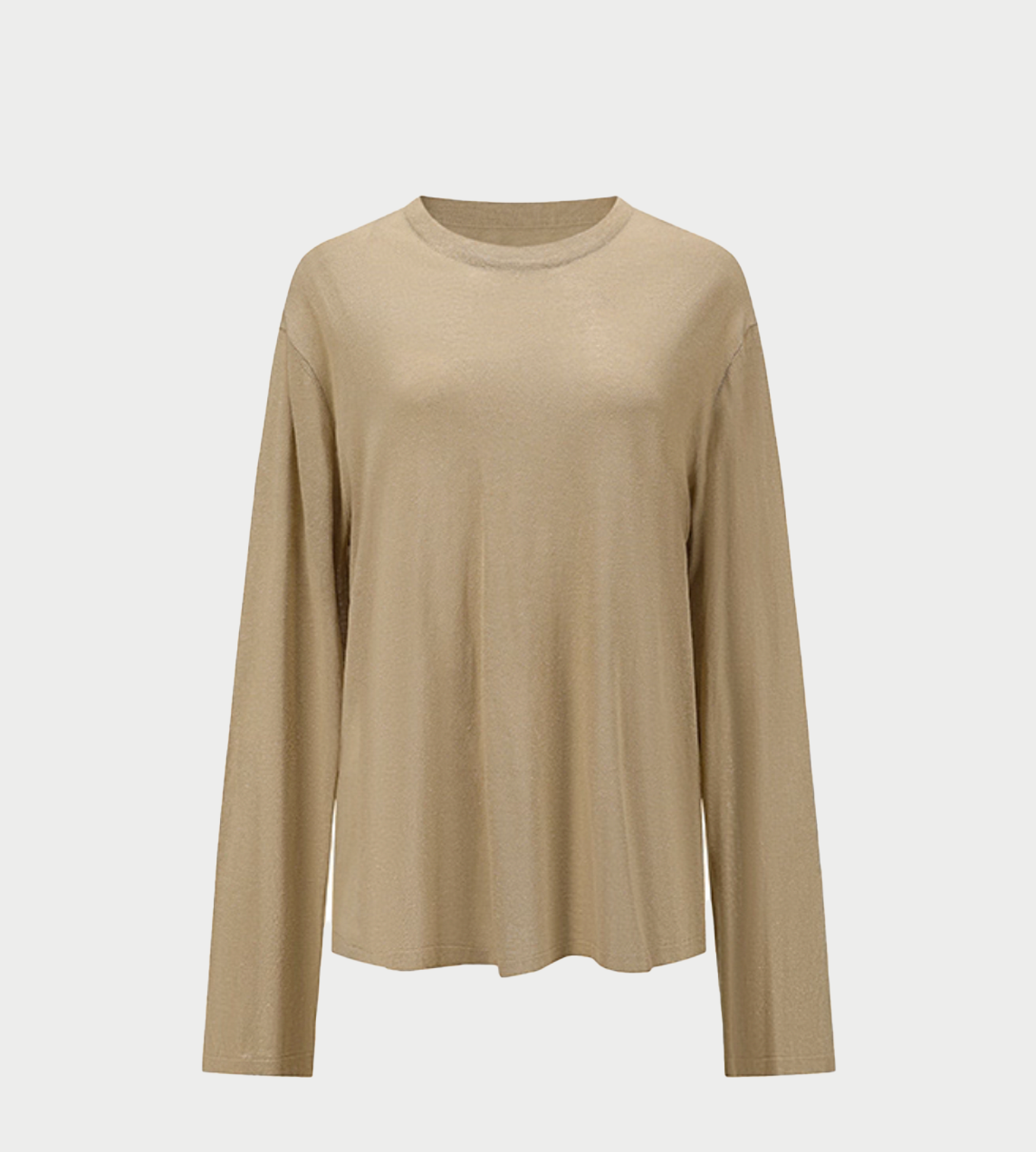 INTO THE EAST - Light-weighted Pullover Grass Green