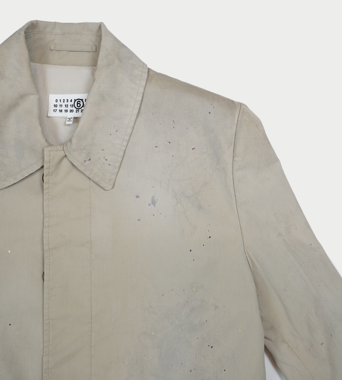 MM6 Maison Margiela - Painters Trench Coat Beige