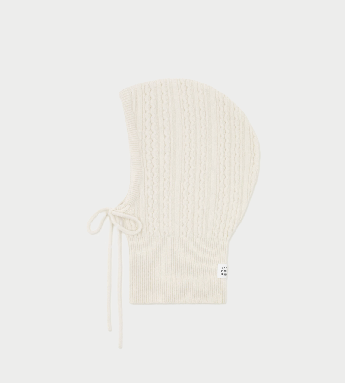 MM6 MAISON MARGIELA - Logo Motif Balaclava White