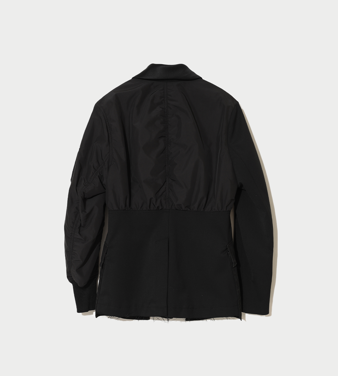 UNDERCOVER - shawl-lapel bomber jacket Blk