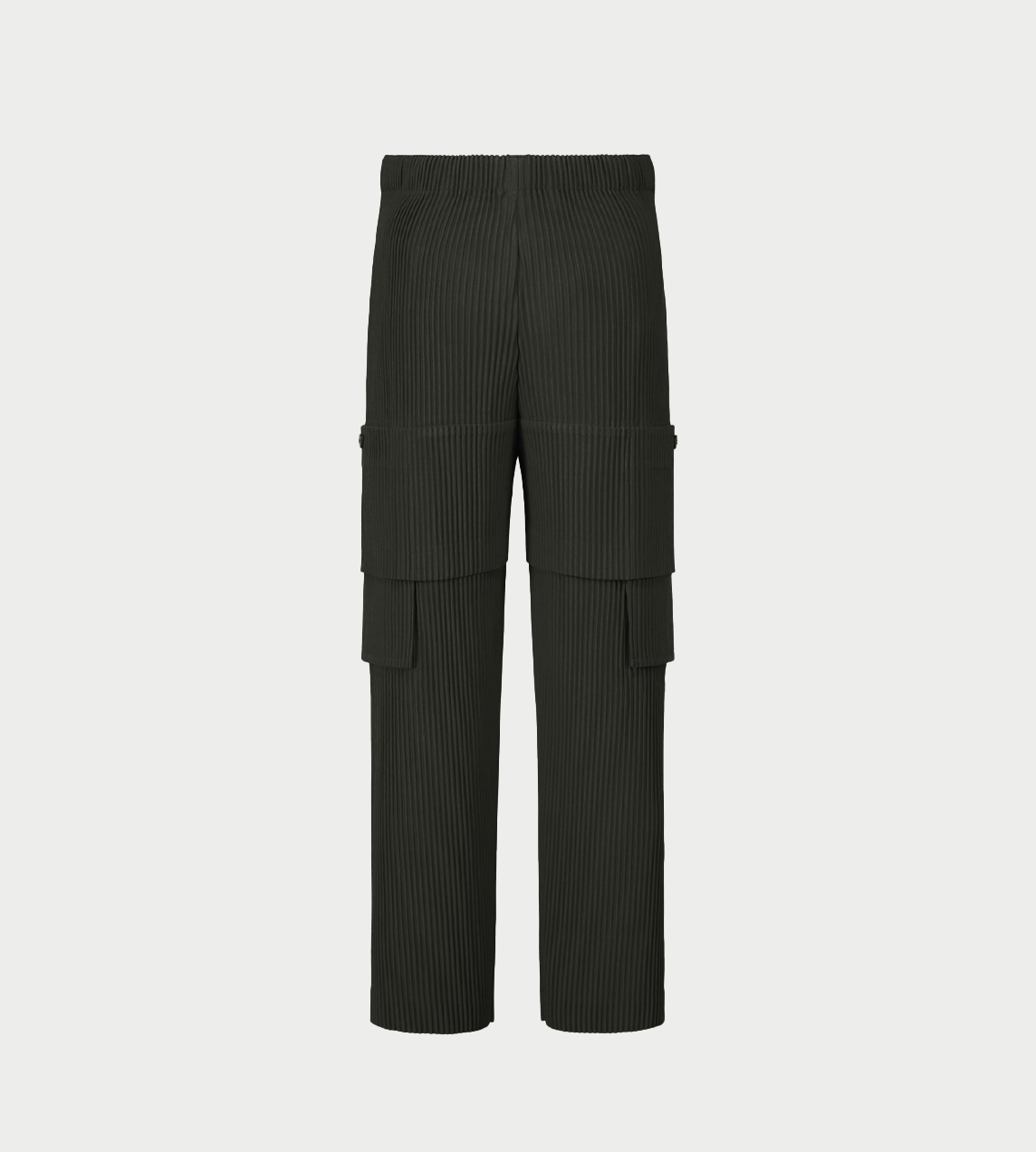 HOMME PLISSE ISSEY MIYAKE - Multi-pocket Pants Coke Grey