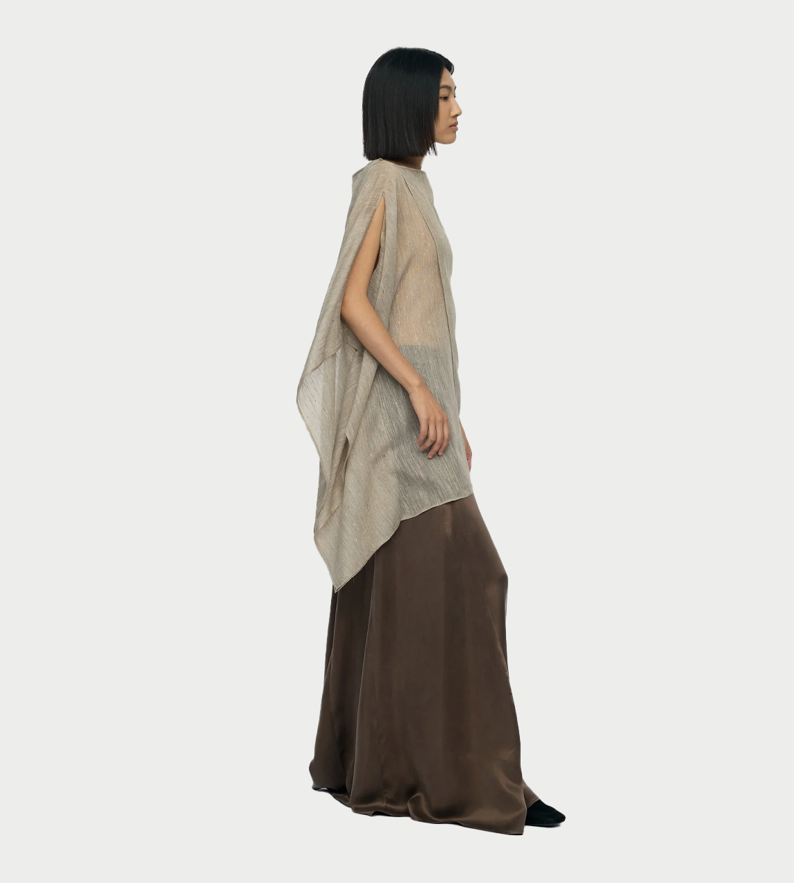 RUOHAN - Flaxen Tubu Top Flax