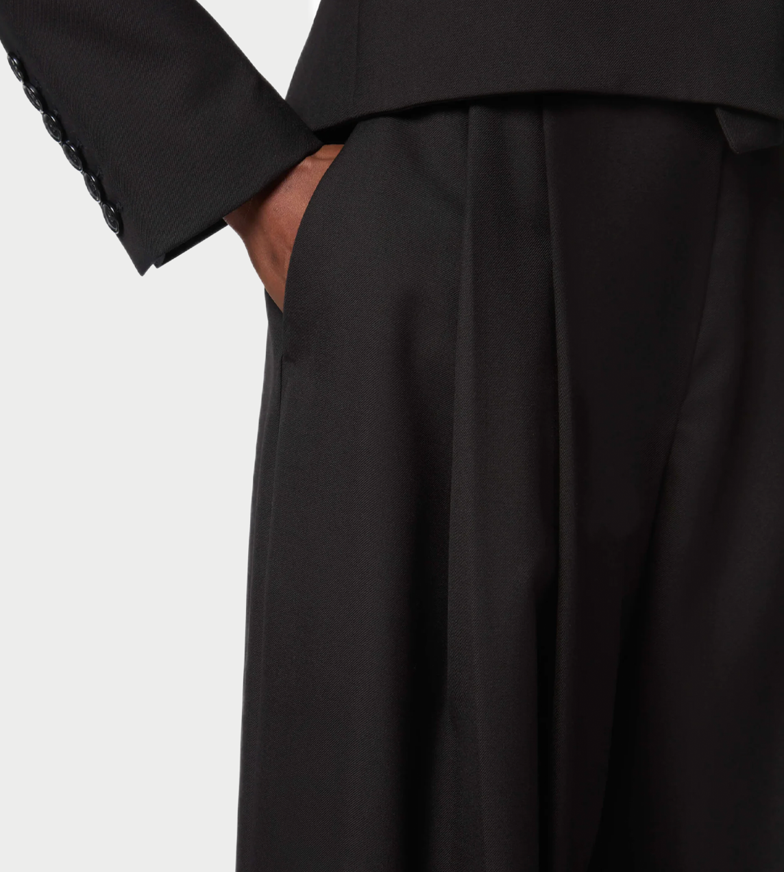NINA RICCI - Large Black Pants Blk