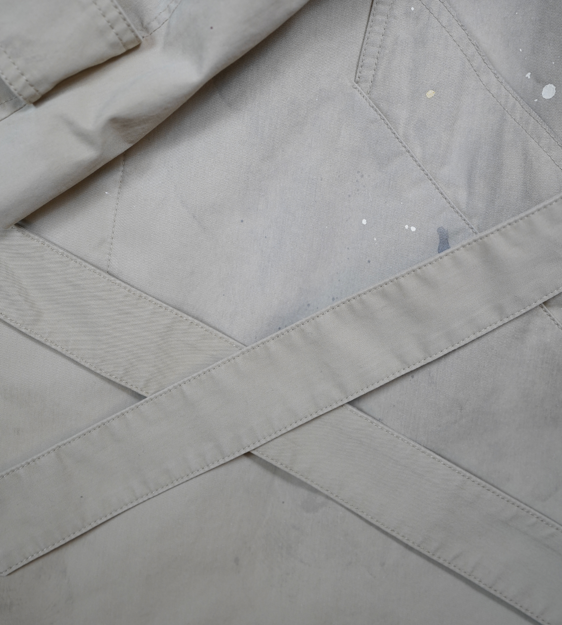 MM6 Maison Margiela - Painters Trench Coat Beige