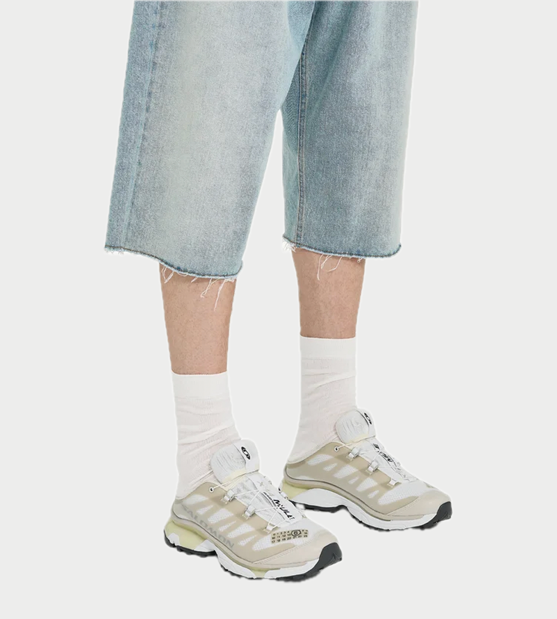 MM6 x Salomon Sneaker Mules White