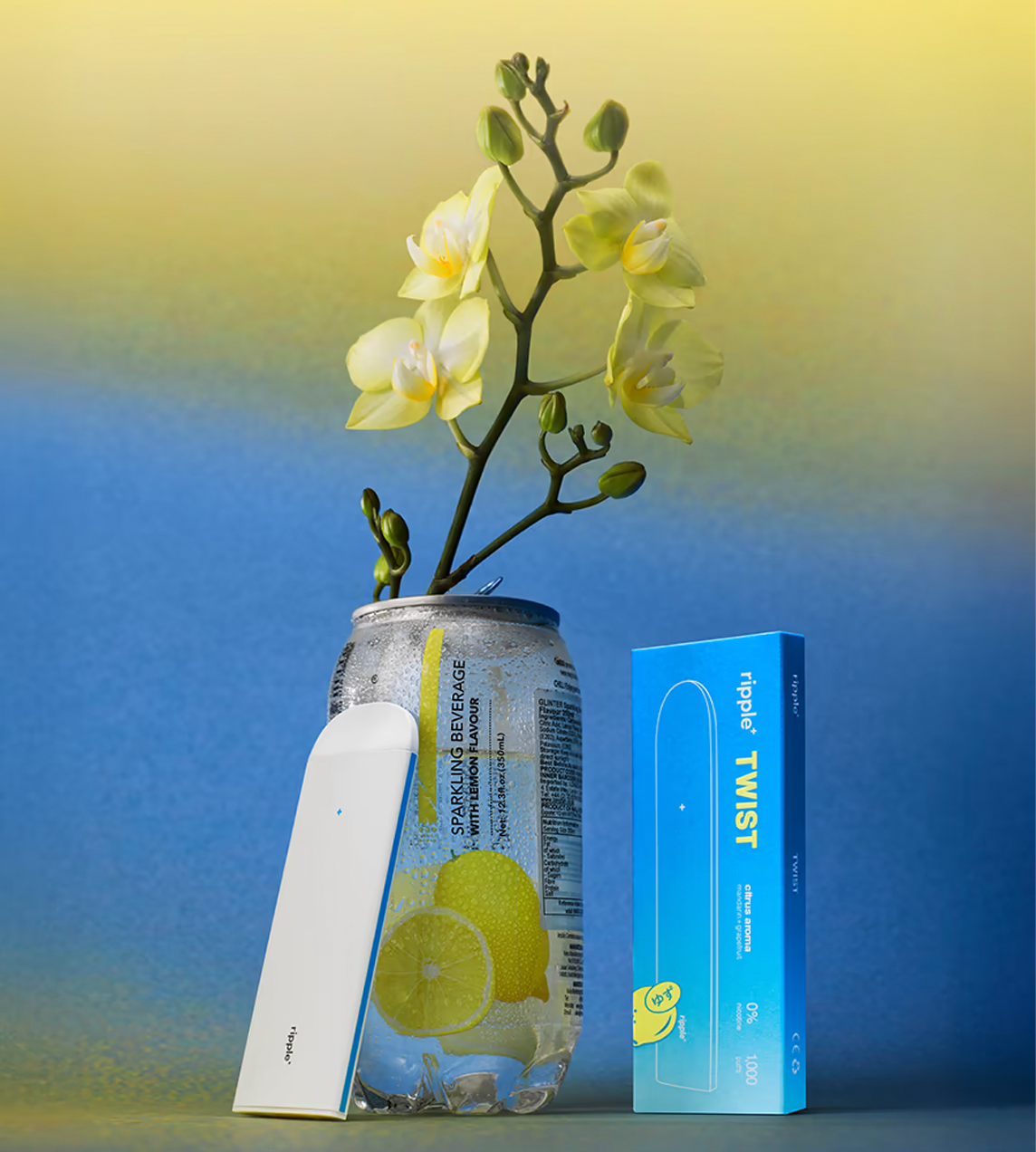 Plant-Powered puffs Twist/Citrus