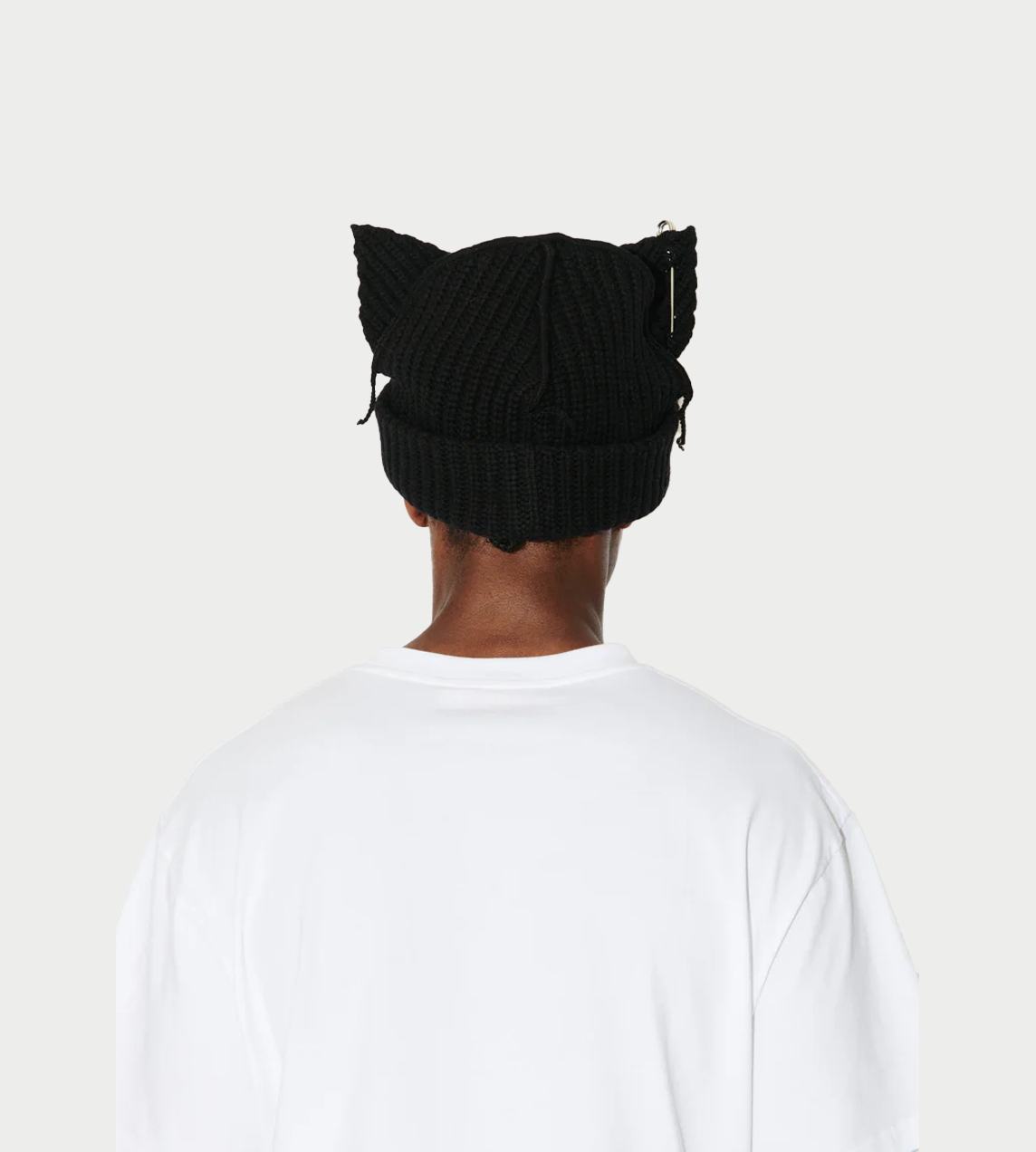 Charles Jeffrey LOVERBOY - Chunky Punk Ears Beanie Blk