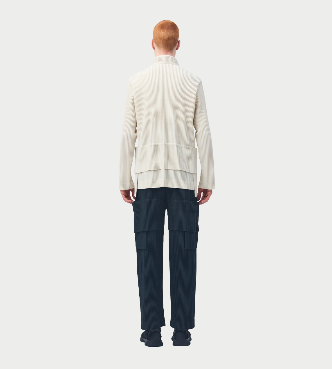 HOMME PLISSE ISSEY MIYAKE - Multi-pocket Pants Coke Grey