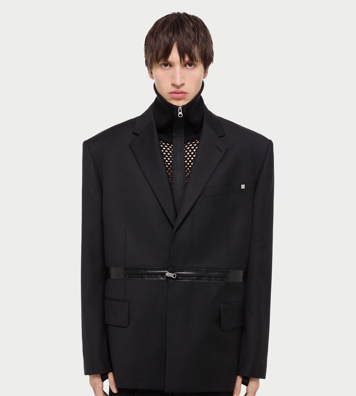 HELMUT LANG - Zip Driver Blazer Blk