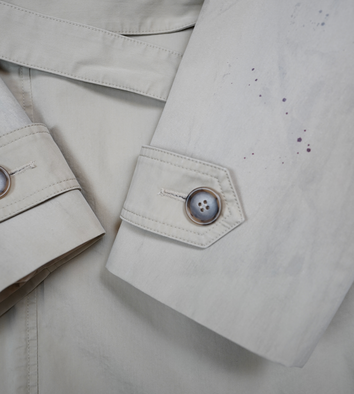 MM6 Maison Margiela - Painters Trench Coat Beige