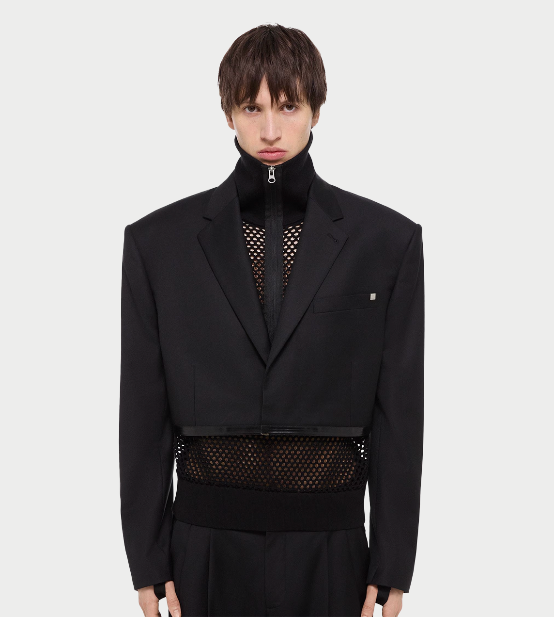 HELMUT LANG - Zip Driver Blazer Blk