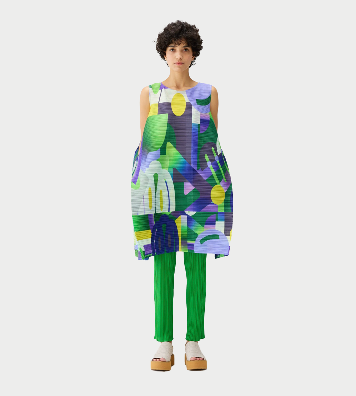 PLEATS PLEASE ISSEY MIYAKE - Playground Dress Purple