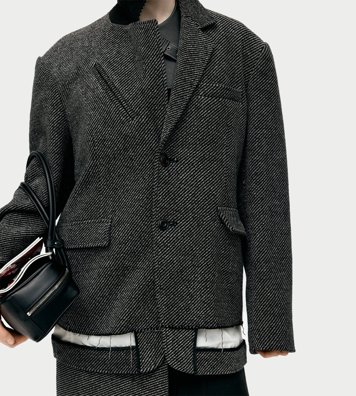 ANDERSSON BELL - Unisex Inside-out Jacket Grey