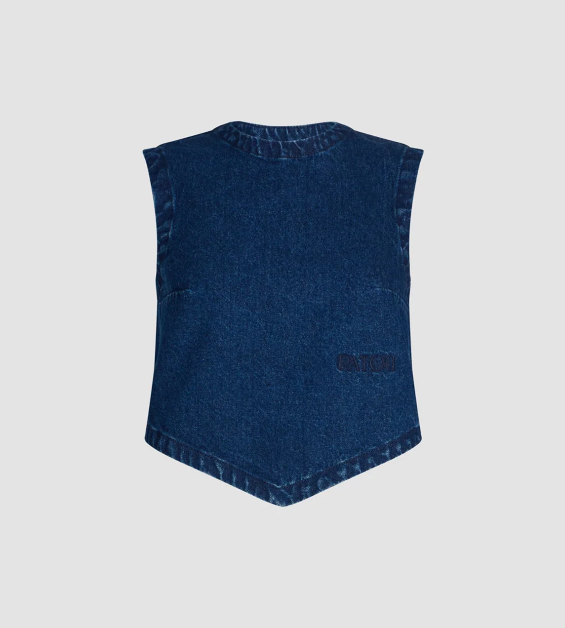 PATOU - Scarf Top  Ink Blue
