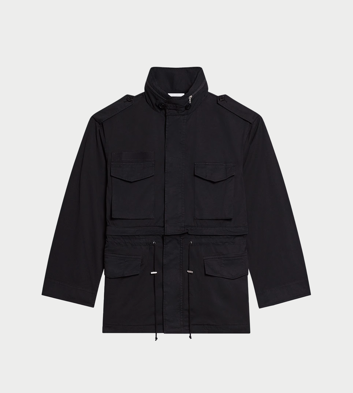 HELMUT LANG - Detachable Field Jacket Blk
