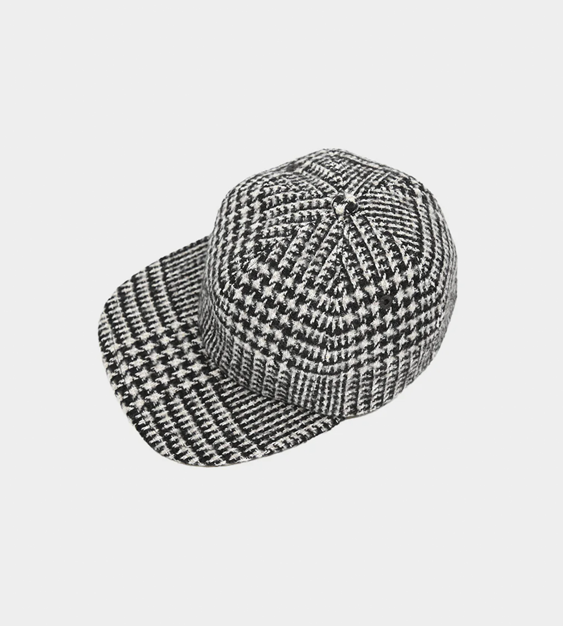 Kijima Takayuki - Wool Silk Plaid Hat Beige Tones