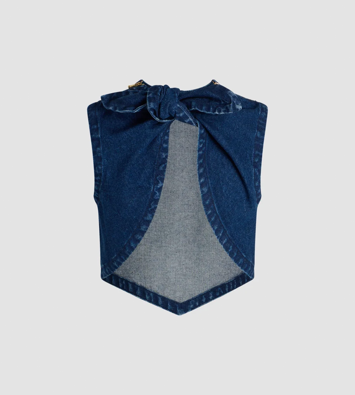 PATOU - Scarf Top  Ink Blue