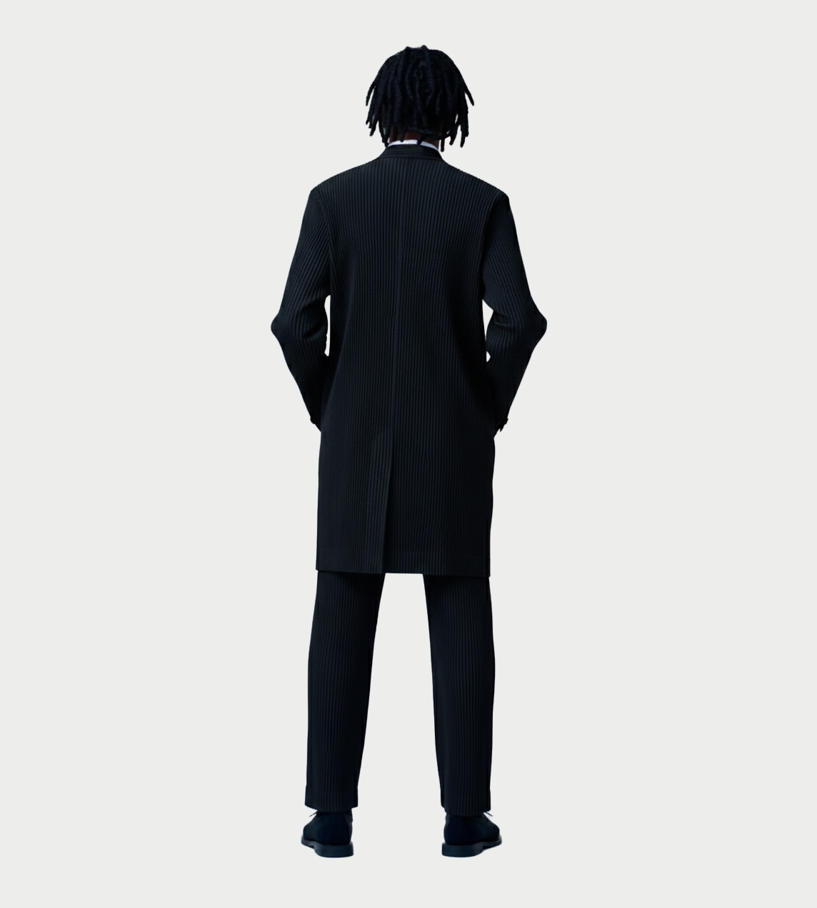 Tailored Pleats 1 Jacket Blk