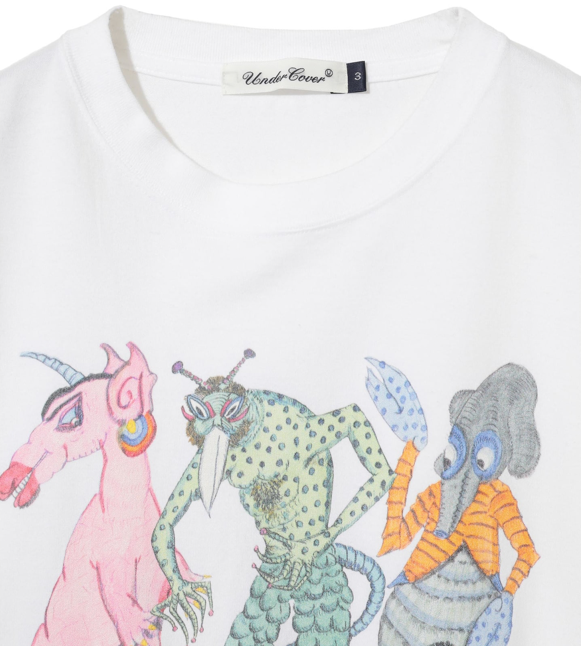 UNDERCOVER - Josep Baque Tee White