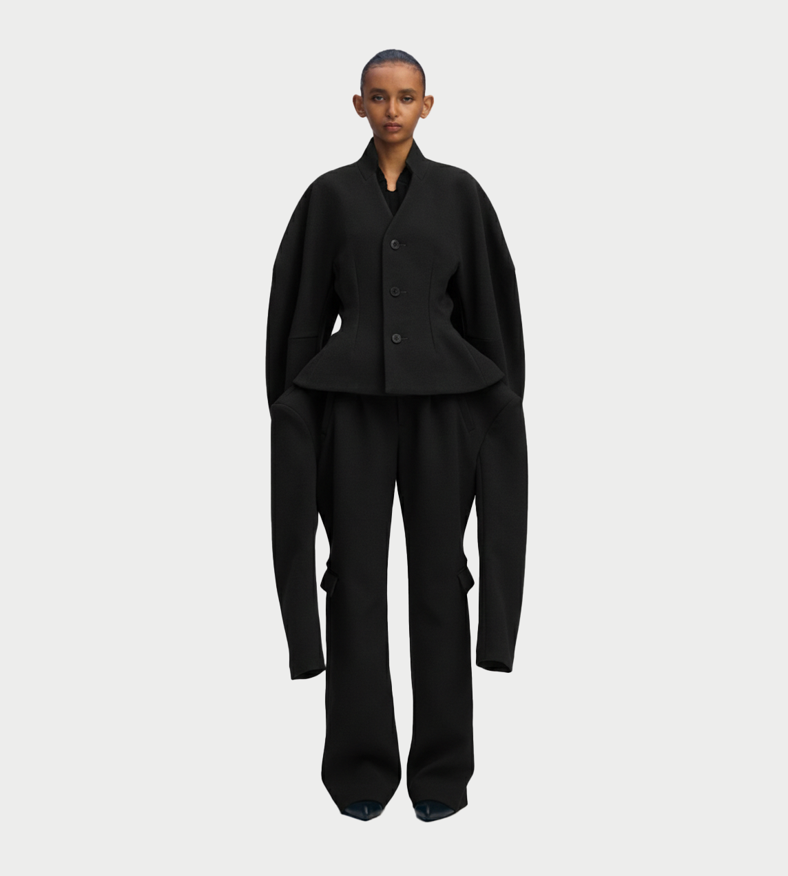 ISSEY MIYAKE - Arms Jacket Blk