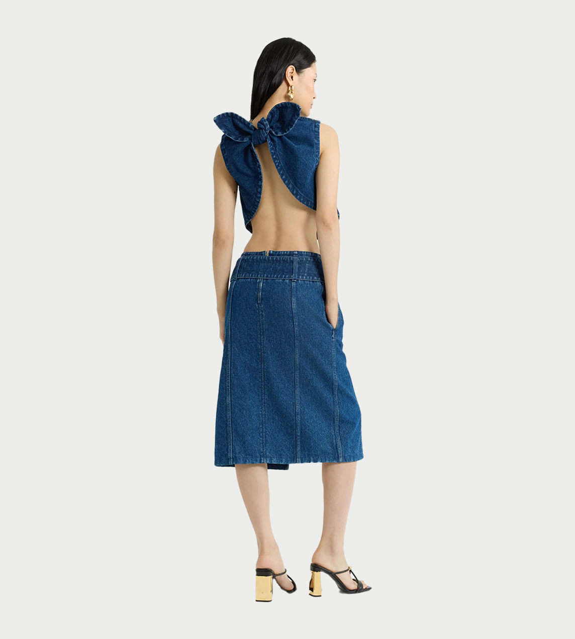 PATOU - Scarf Top Ink Blue