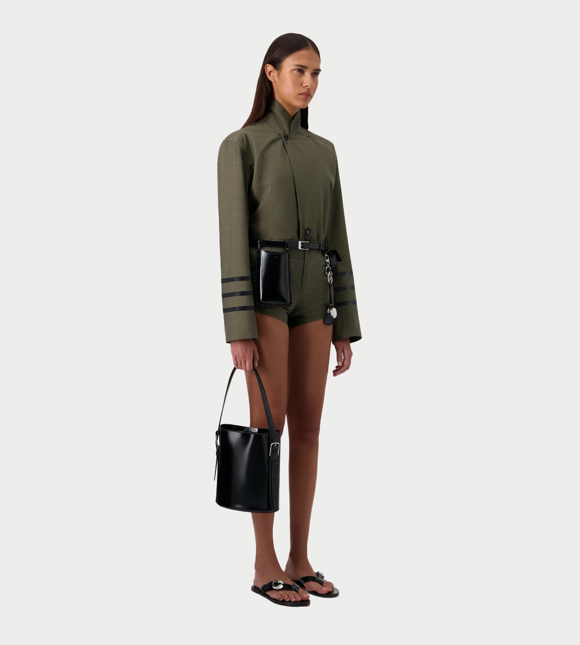 COPERNI - Technical Tailored Shorts Green