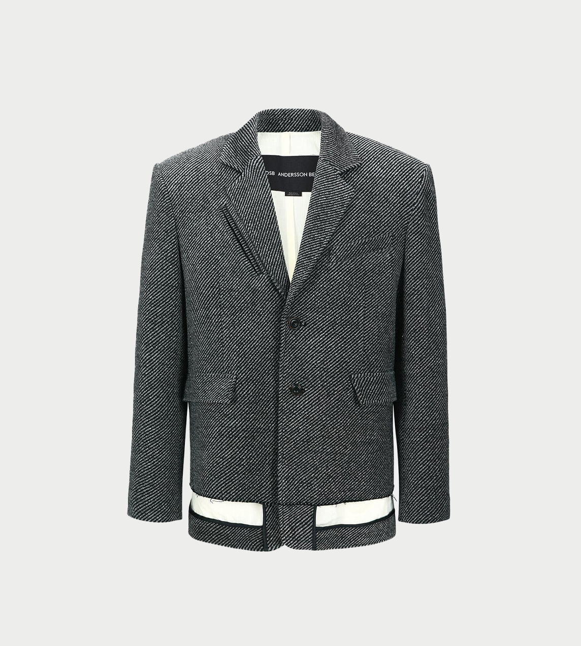 ANDERSSON BELL - Unisex Inside-out Jacket Grey