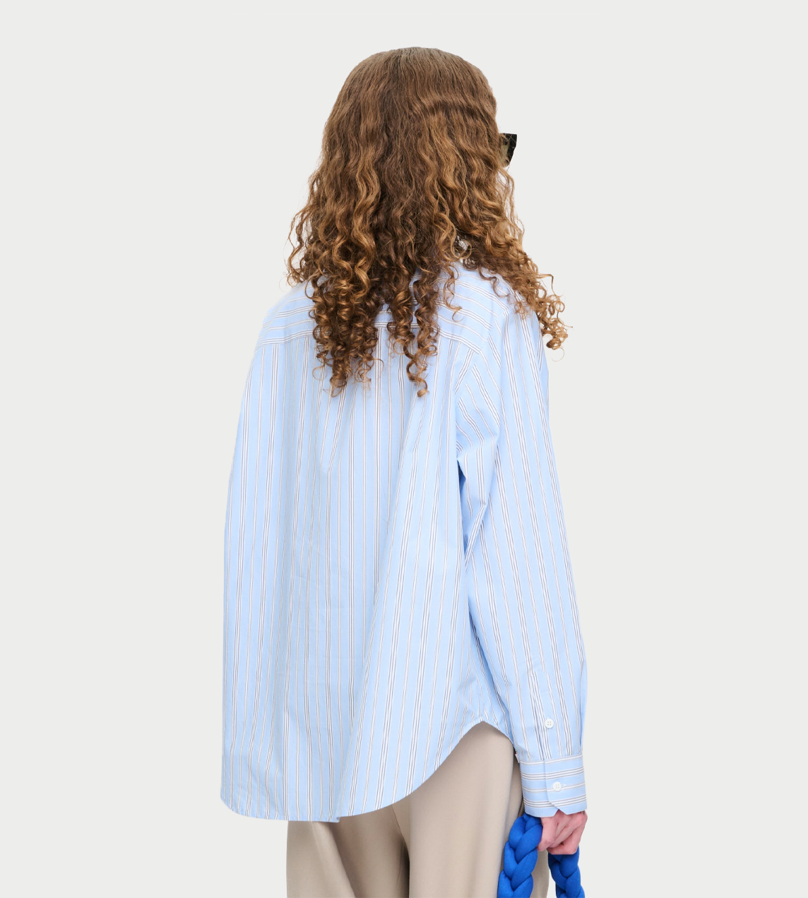 CHARLES JEFFERY LOVERBOY - Hold me shirt In Blue Stripe