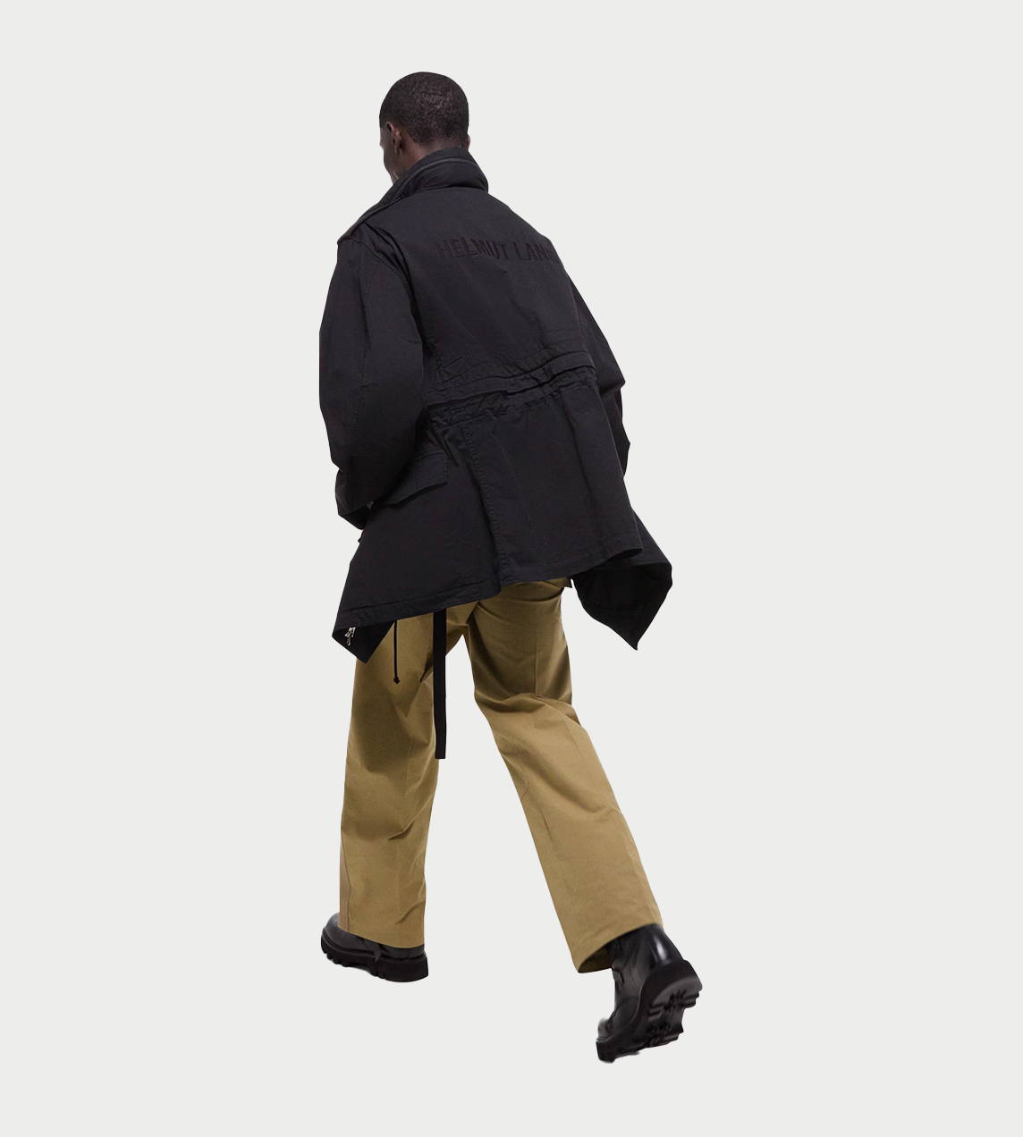 HELMUT LANG - Detachable Field Jacket Blk