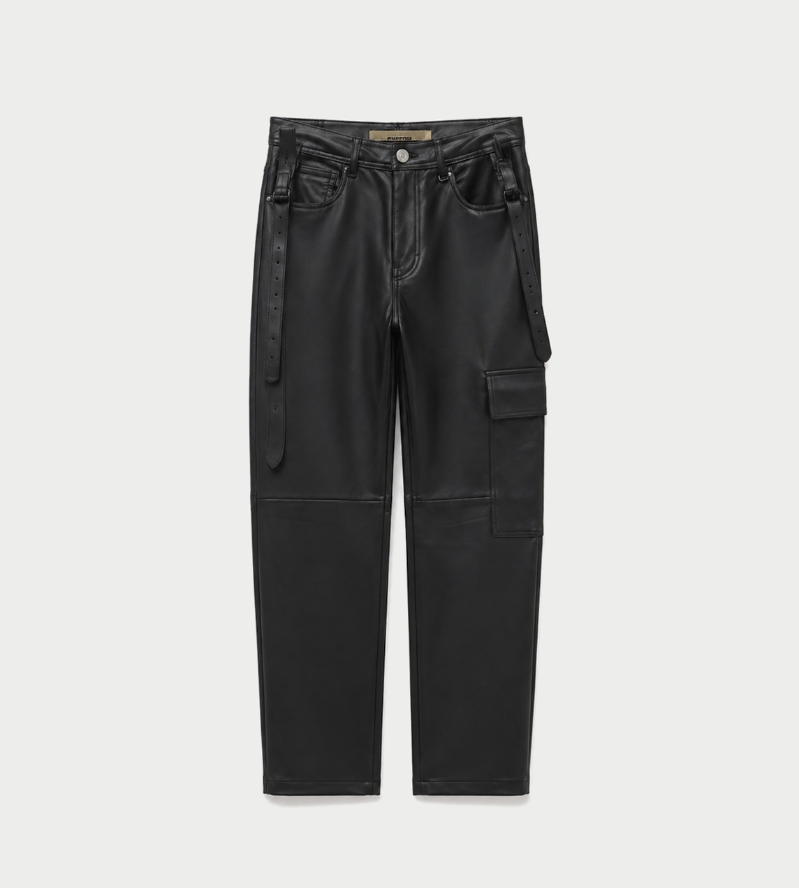 SYSTEM - Leather Cargo Pants