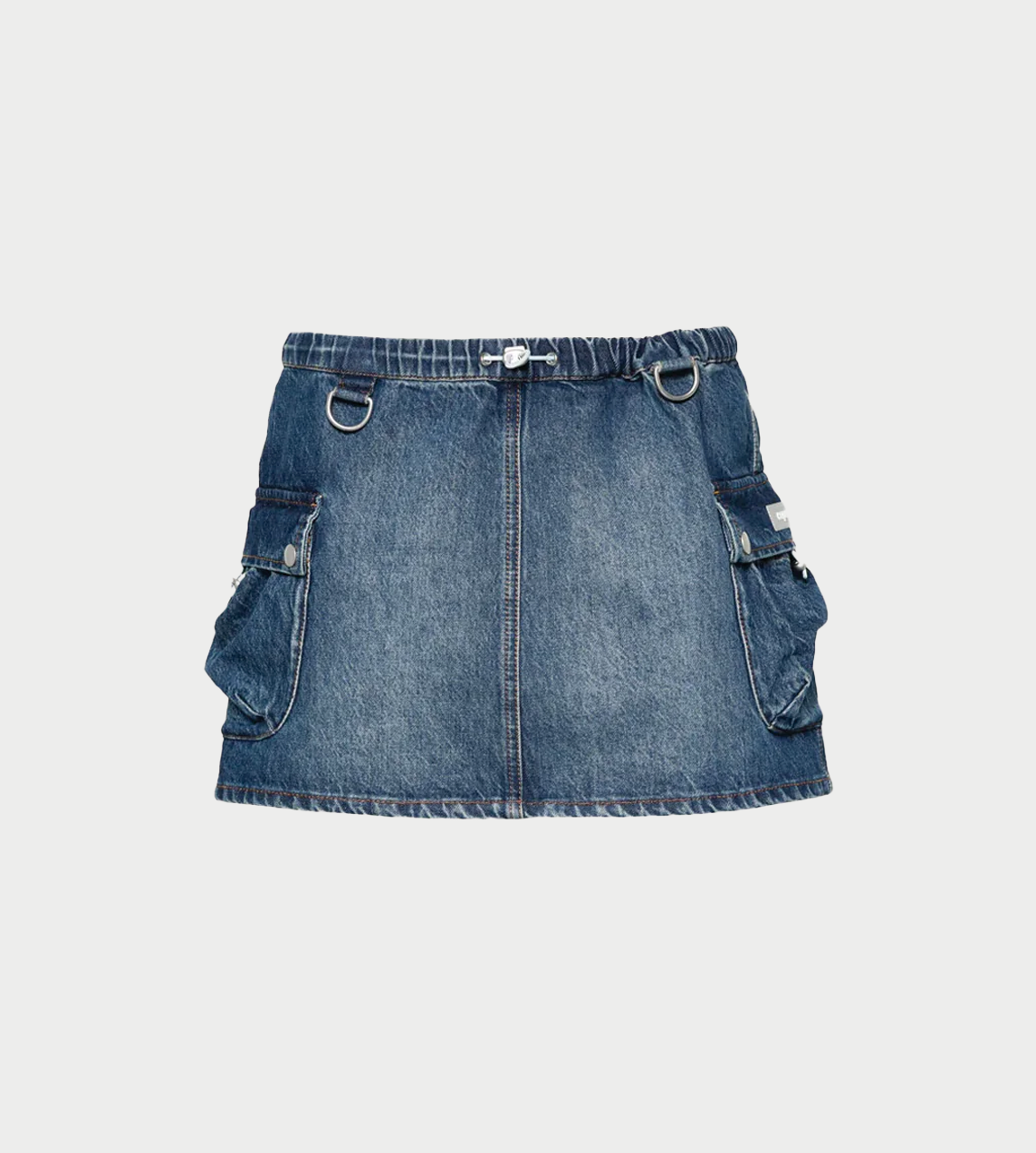 COPERNI - Denim Cargo Skirt Blue Navy