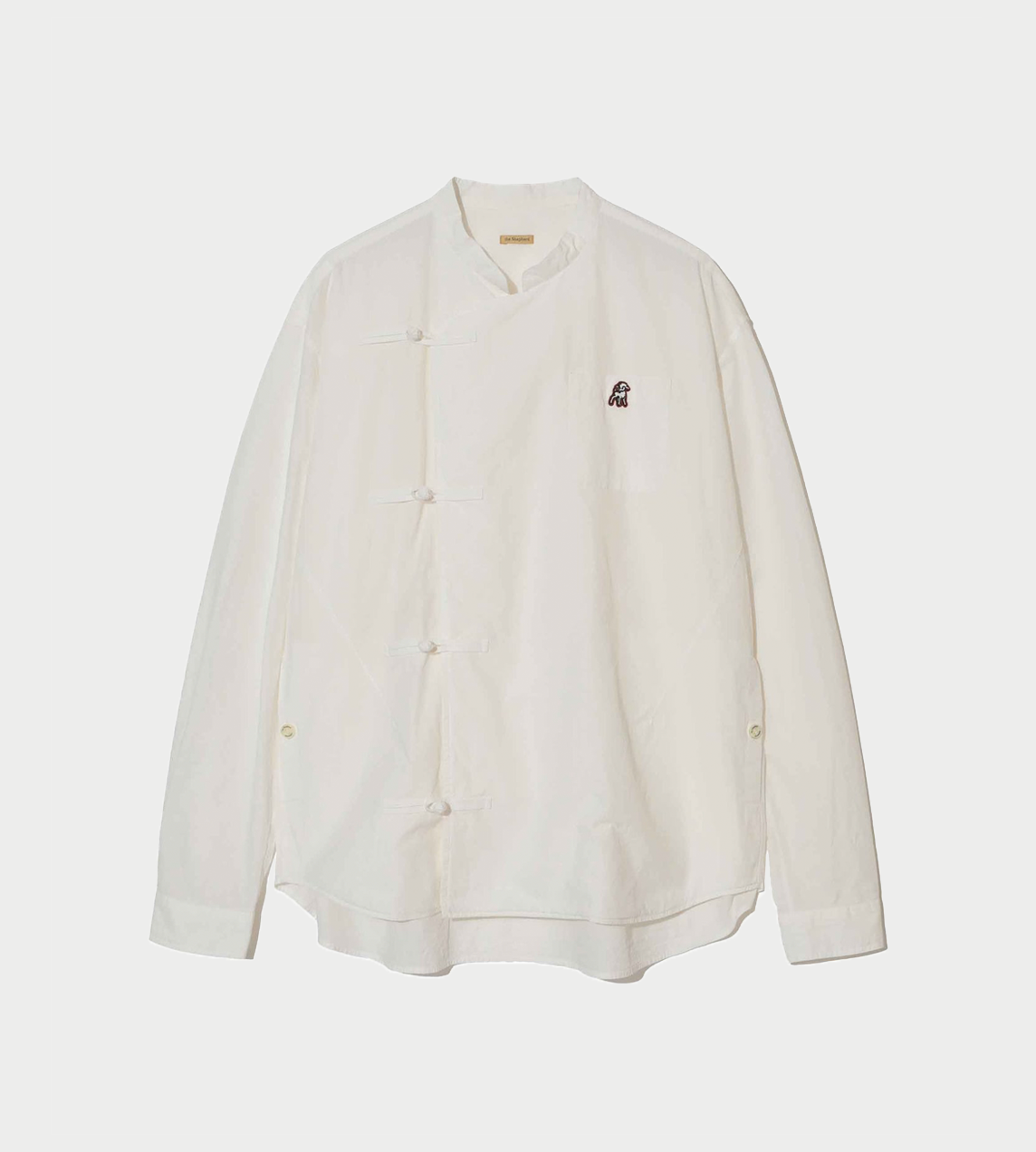 UNDERCOVER - Asymmetric Knot Shirt White