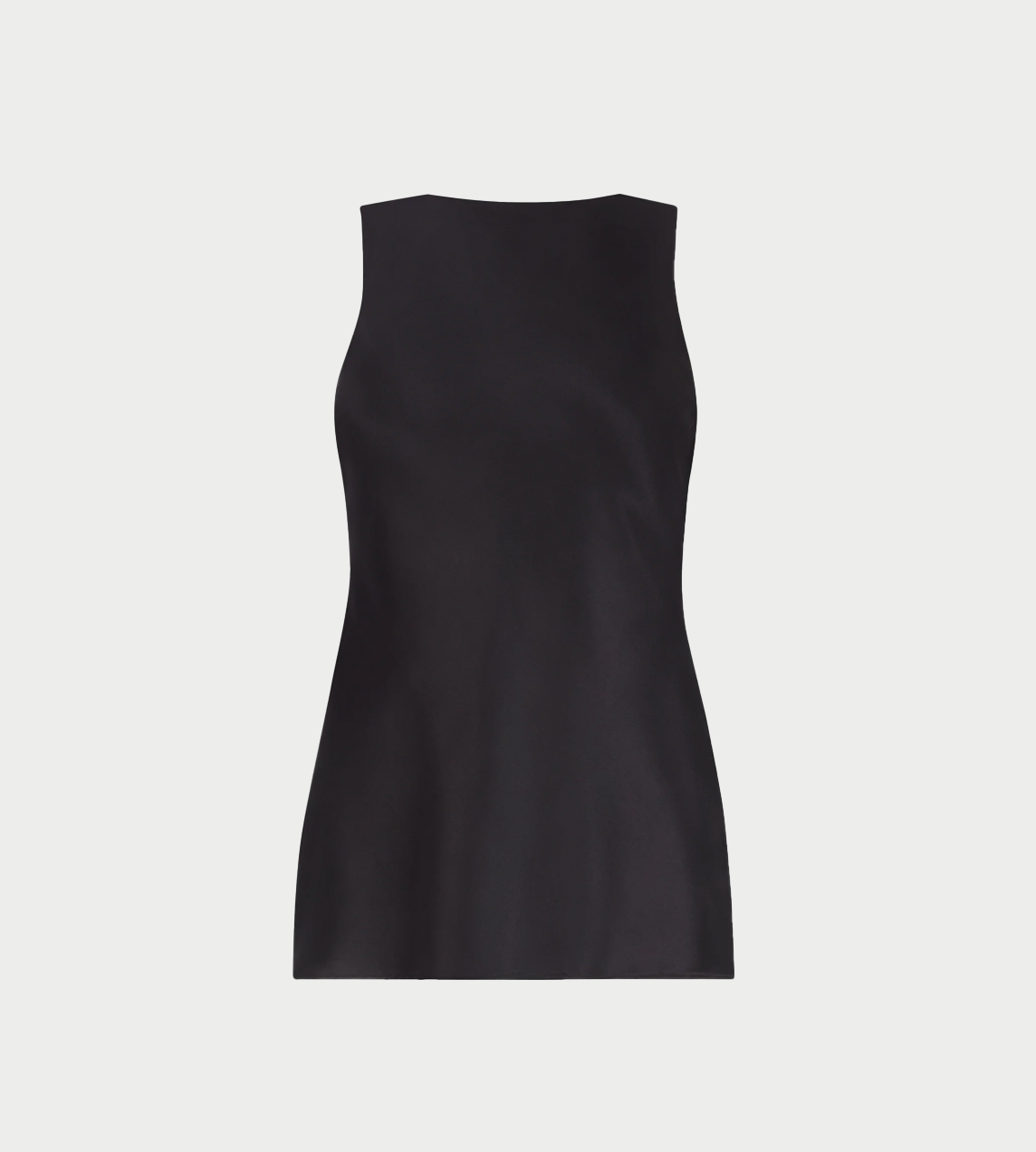 NINA RICCI - Draped Satin Halterneck Sleeveless Blouse Blk