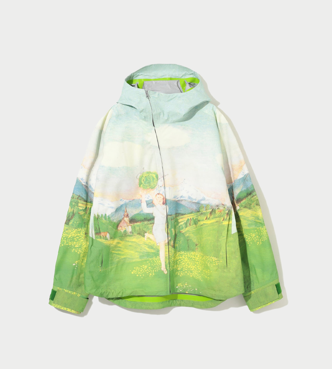 UNDERCOVER - FAUST Zip-up Blouson Green