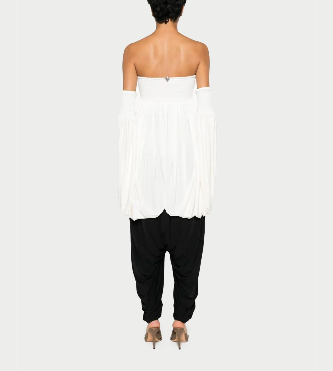All-in-one Smock Top White