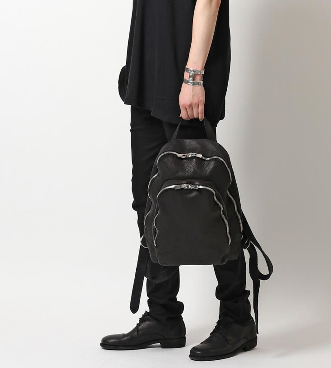 GUIDI - Backpack (S) Blk DBP05