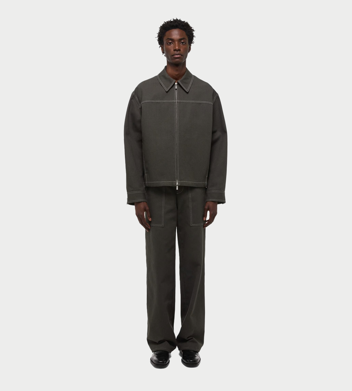 HELMUT LANG - Carpenter Utility Jacket Graphite