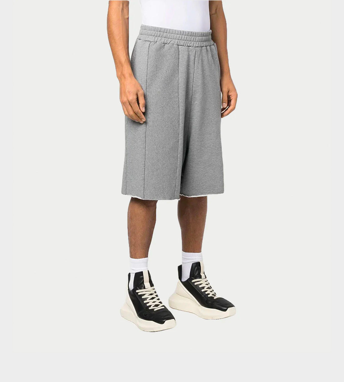 MM6 Maison Margiela - Panelled Wide Sweat Shorts