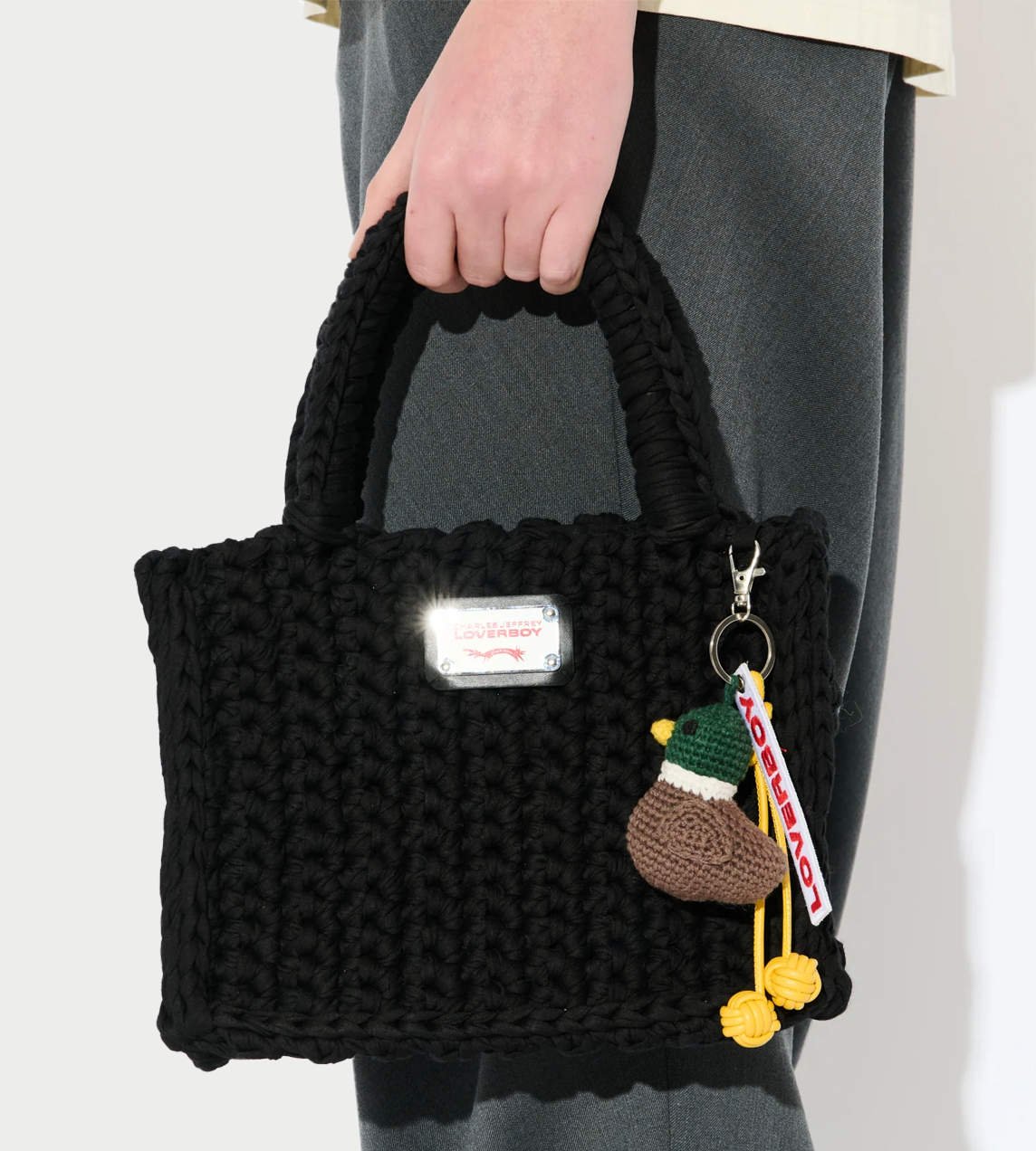 CHARLES JEFFERY LOVERBOY - Bag Charm Green