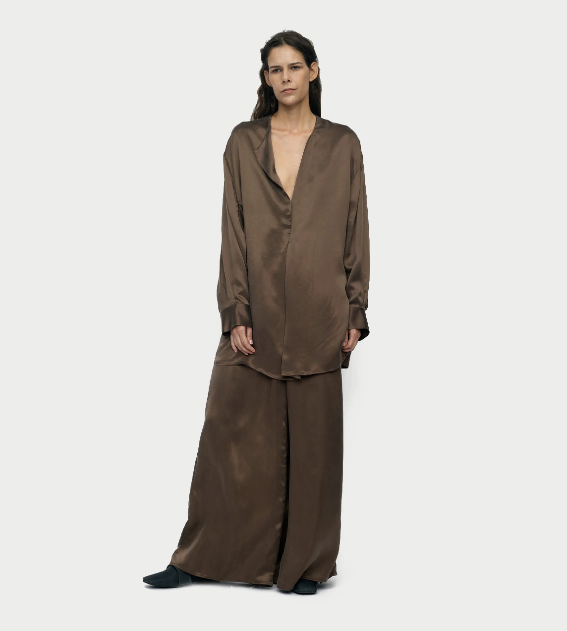 RUOHAN - Cognac Brac Shirt Brown