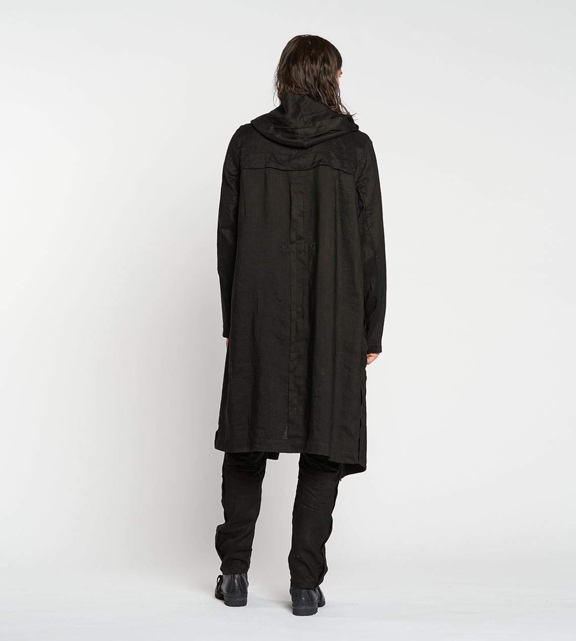 MASNADA - Hooded Parka Blk