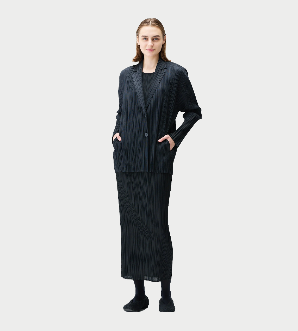 PLEATS PLEASE ISSEY MIYAKE - Pleats Jacket Black