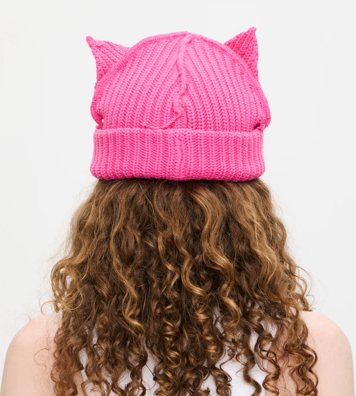 CHARLES JEFFERY LOVERBOY - Chunky Ears Beanie Pink