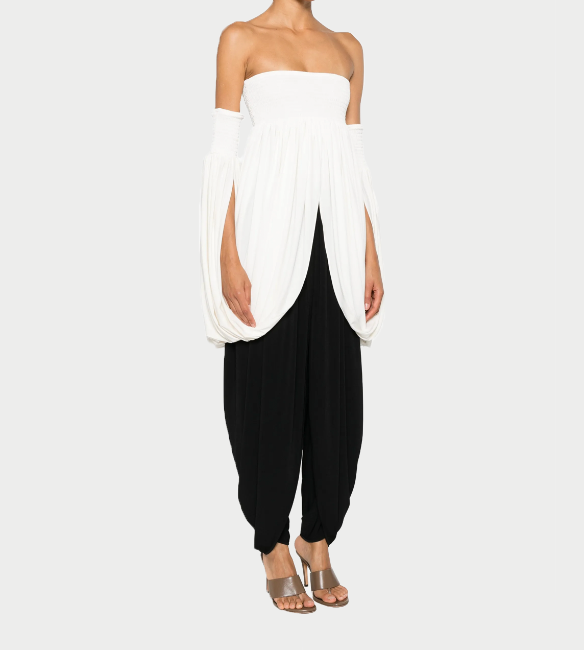 COPERNI - All-in-one Smock Top White